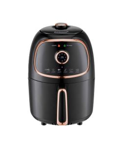 Brentwood AF-202BK 2 Quart Small Electric Air Fryer Copper with Timer and Temp Control