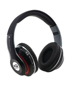 Supersonic Wireless Bluetooth Headphones in Black